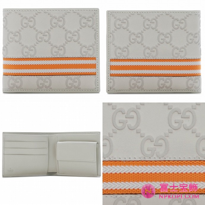 GUCCI/グッチ 2012年春夏新作WEB2つ折り財布 138073 AOOEN 8548 